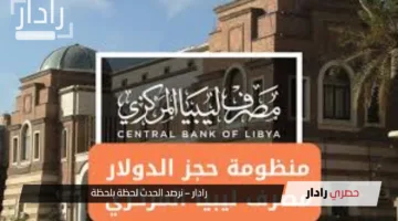 “كيفية التقديم بسهولة”.. رابط منظومة حجز مصرف ليبيا المركزي 4000 دولار 2025 وشروط الحجز