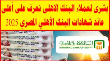 “اختيارات ادخارية ذكية” شهادات البنك الأهلي المصري 2025 بعد قرار البنك المركزي بخفض اسعار الفائدة
