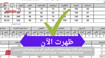 ترقب واهتمام.. رابط نتائج الثالث متوسط 2025 ودوره في مستقبل الطلاب العراقيين