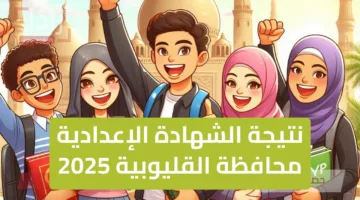 رابط نتيجة الشهادة الإعدادية القليوبية 2025 الترم الثاني.. استعلم الآن برقم الجلوس