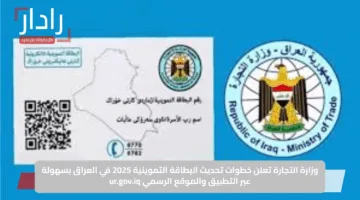 كل ما تريد معرفته عن تحديث البطاقة التموينية وإضافة المواليد عبر منصة أور في العراق 2025