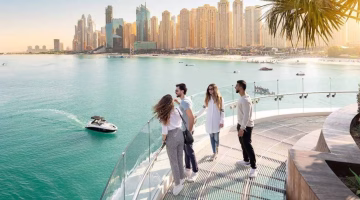 ارتفاع جديد في عدد زوار دبي خلال 7 أشهر.. كم بلغ العدد؟