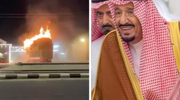 خادم الحرمين يكرم ماهر الدلبحي بوسام الملك عبدالعزيز من الدرجة الأولى ومكافأة مالية لإنقاذ محطة وقود من حريق