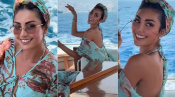 نور الغندور تستمتع برحلة بحرية في جلسة تصوير جديدة وألبوم حصري